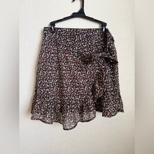 Hollister Ultra High Rise Floral Skirt